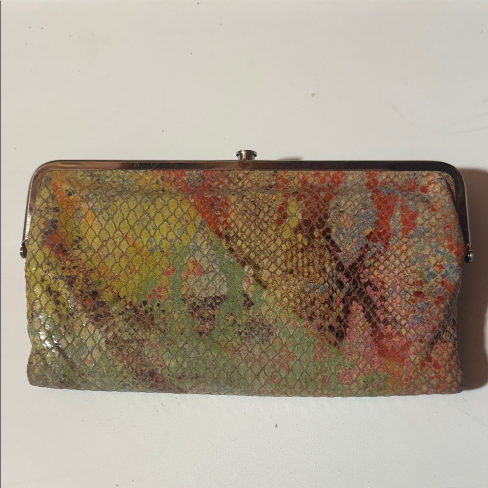 HOBO Lauren clutch/ wallet multicolor Snakeskin Clutch